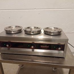 Bain marie Maxpro 3 pots 